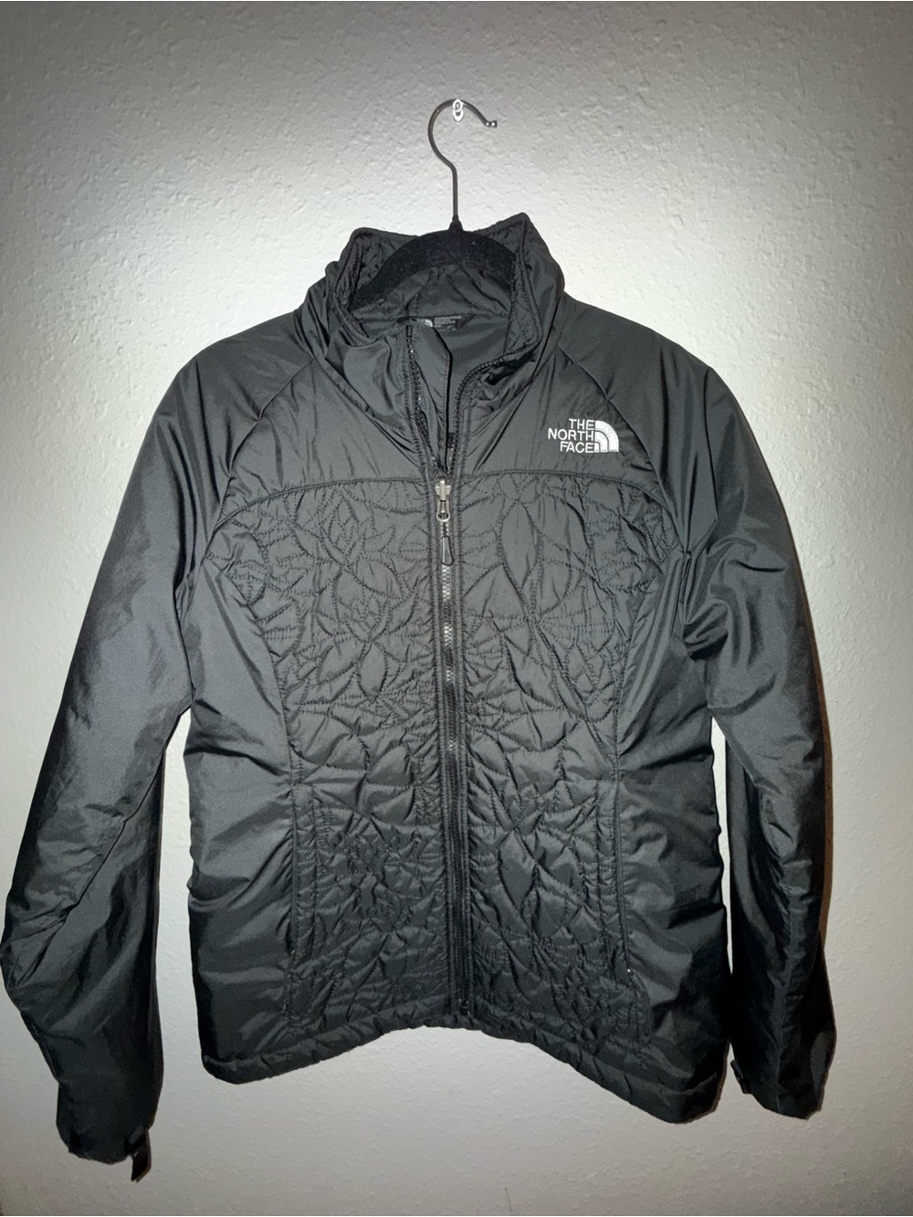 The North Face Men's Black Quilted Hybrid Puffer Jacket